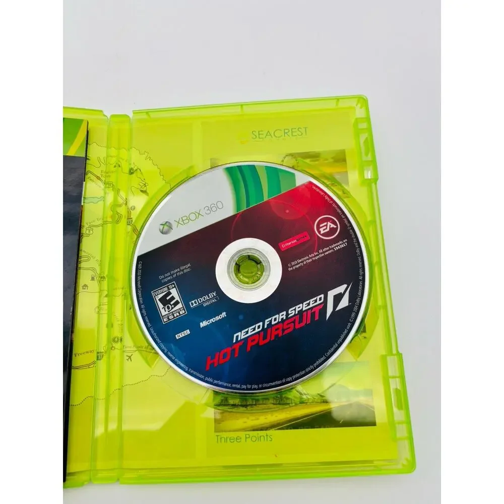 Need for Speed Hot Pursuit (Microsoft Xbox 360,2010) Complete, Tested/Works VG
